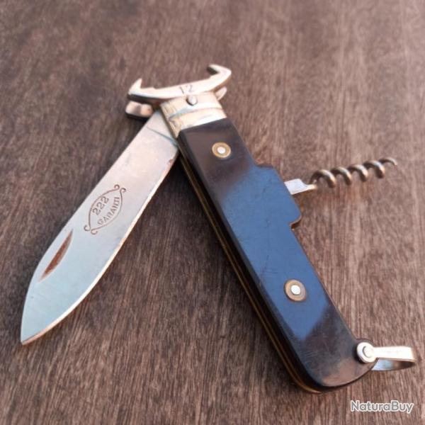 Couteau CHASSEUR Collection 222 Garanti avec Poncetage 2 Pices