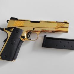 Springfield Armory V12 gold face off