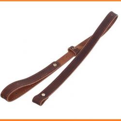 Bretelle sangle cuir pour fusil et carabine de luxe