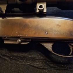 Carabine Remington 7400 calibre 243 w plus lunette vision nocturne hikmicro Alpex 50. Lunette sous g