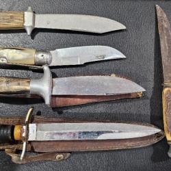 Lot couteaux ancien