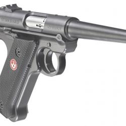 Pistolet RUGER Mark IV Standard Calibre 22 Lr Canon 6"