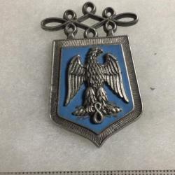 FRANCE ABC ARME BLINDÉE CAVALERIE- insigne  8° Régiment  de Hussards Drago 865