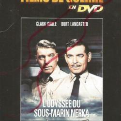 l'odyssée du sous-marin nerka de robert wise,  us navy. clark gable et burt lancaster 1958, dvd