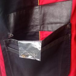 Gilet Caesar Guerini gaucher - 3XL - Noir/Rouge