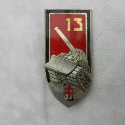 insigne militaire français 13°. régiment du génie.