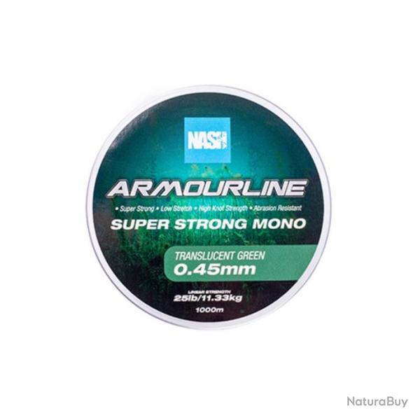 Fil Carpe NASH Armourline Super Strong Mono Green 12lb/0.30mm 1000m