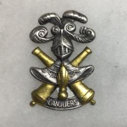 FRANCE ABC ARME BLINDÉE CAVALERIE - insigne Camp de CANJUERS. Mono Bloc