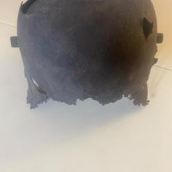 Coque de casque, allemand W. W. 1000 916 première guerre mondiale.