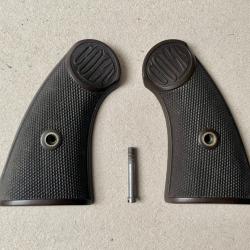 Paire de plaquettes pour poignée de revolver Colt modèle 1895 et variantes compatibles