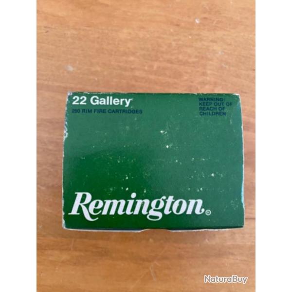 Bote vide Remington pour 250 cartouches 22 Gallery rim fire spatter-less