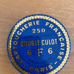Boîte vide Cartoucherie Française pour 250 cartouches 6mm double culot