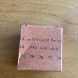 Boîte vide de 25 cartouches de 9mm makarov