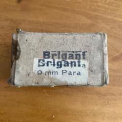 Boîte vide de 50 cartouches de 9mm para par Brigant