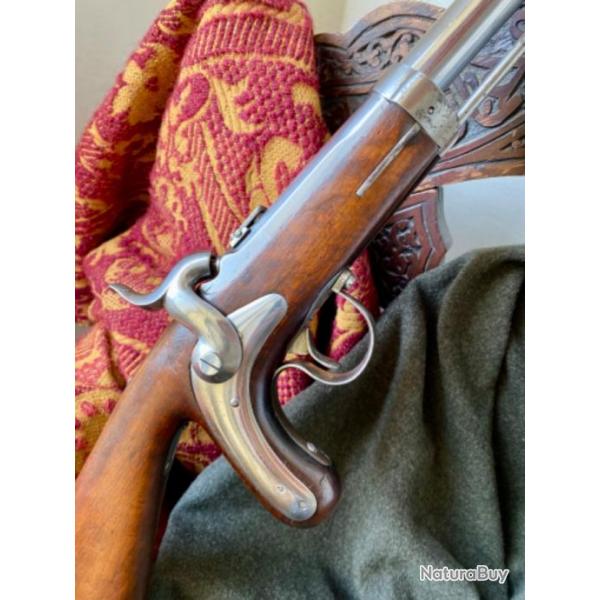 Pistolet carabine de cavalerie 17mm type Delvigne par Lesoinne & Pirlot  Lige Guerre de Crime