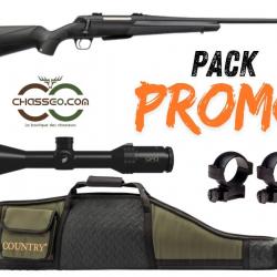 Pack Promo : Winchester XPR composite Threaded + lunette GPO Spectra 2-12x50 + fourreau country 270 