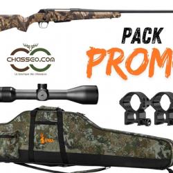 Pack Promo : Winchester XPR Hunter Mobuc Threaded + lunette Kite Optics B6 2-12x50 + fourreau Spika 