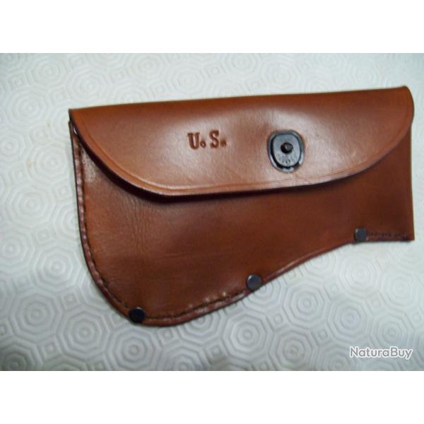 militaria ww2 U.S. tui cuir de hachette US true temper flint edge U.S.A.