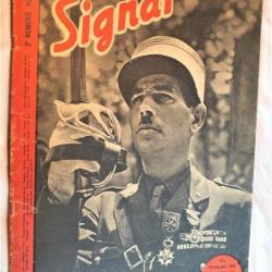MILITARIA ALLEMAND - authentique revue allemande SIGNAL numéro 2 aout 1943 - WWII