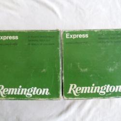 2 Boîtes anciennes de REMINGTON express en calibre 20.