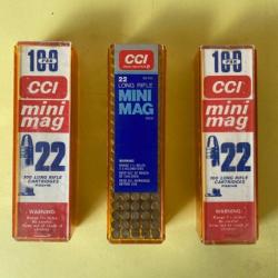 Boîtes munitions 22lr CCI mini Mag