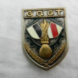 insigne militaire régimentaire G.Q.G.T.