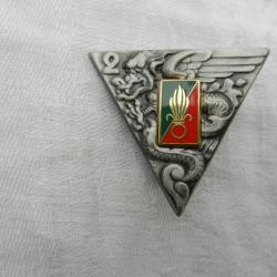 insigne militaire Légion 2° régiment étranger de Parachutistes