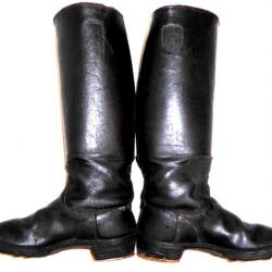 BOTTES d'OFFICIER ALLEMAND de la SECONDE GUERRE.  /8578