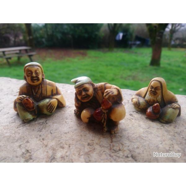 Figurines netsuke japonaises