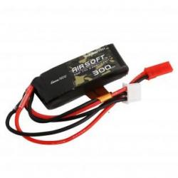 Batterie Lipo 7.4V 300mah 35C 1 element JST-SYP PLUG Genspow