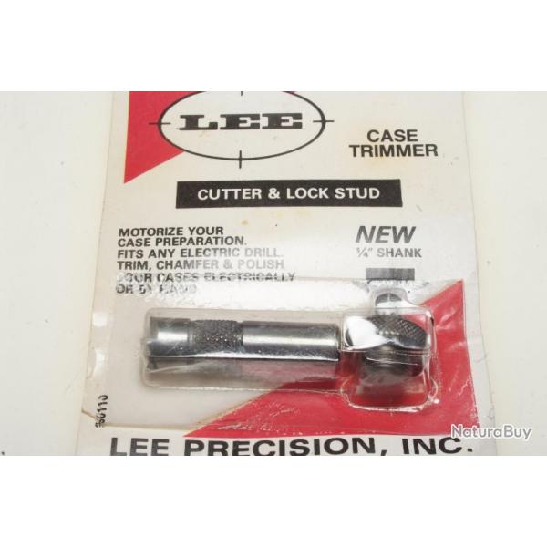 Case trimmer LEE : Cutter et glock stud