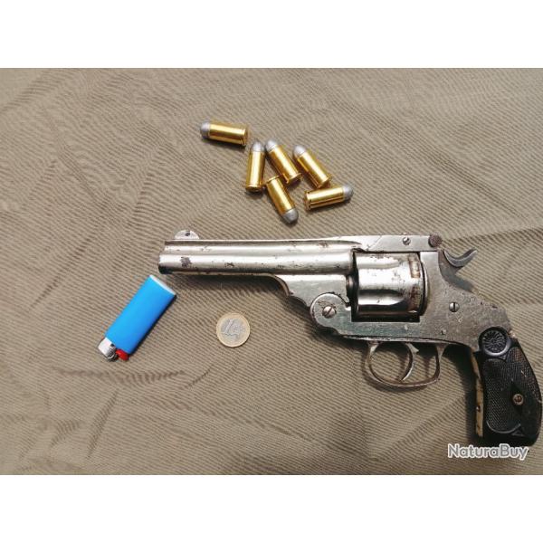 imposant revolver type smith wesson espagnol en gros calibre 44 cat D libre et sans prix rserve