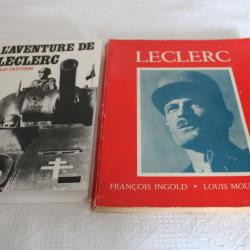 Lot 2 livres l'aventure de Leclerc