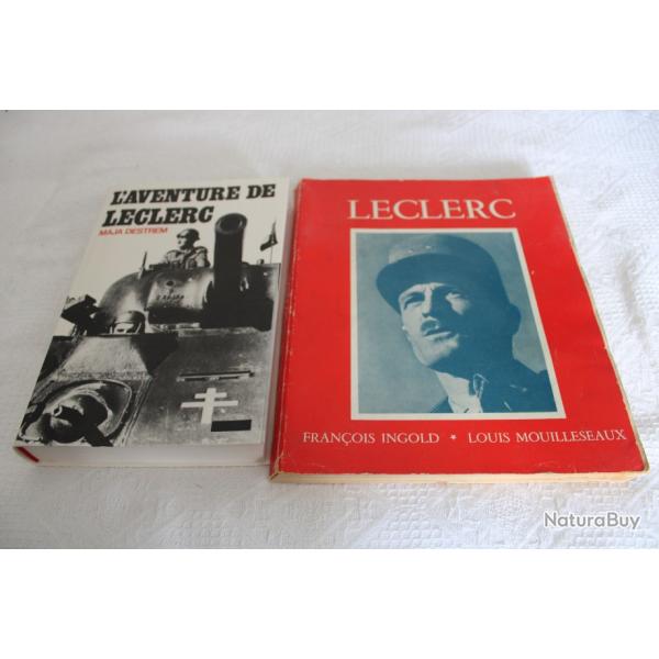 Lot 2 livres l'aventure de Leclerc