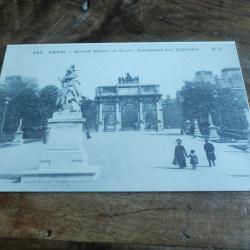 cp paris le carrousel des tuileries