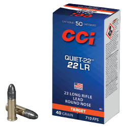 Balles CCI Quiet-22 - Cal. 22 LR - Boite de 50 - Par 1