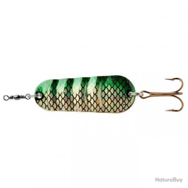 Leurre rigide Abu Garcia Atom Spoon 7.50 cm / Argent / 20 g - 7.50 cm / Gold / Green Flash / 20 g