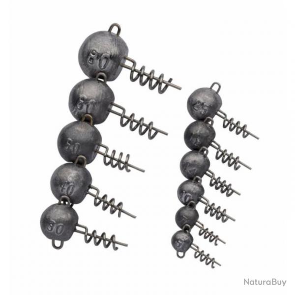 Ttes plombes Berkley Screw-In head - 10 g / 3