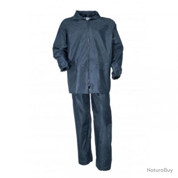 Tenue de pluie Percussion - Marine / S