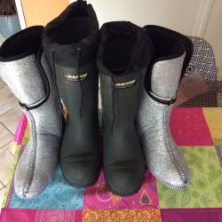 Bottes BAFFIN TECHNOLOGY  grand froid made in Canada. Comme neuves T 43/44
