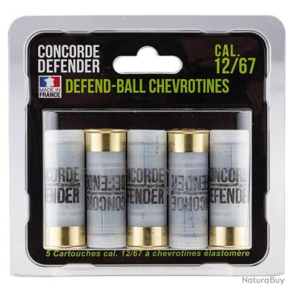 Cartouches Concorde Defender Defend-Ball chevrotines lastomre - 16/67