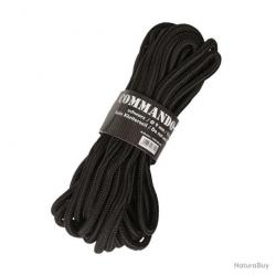 Corde Commando Mil-Tec - Noir - Ø5 mm x 15 m