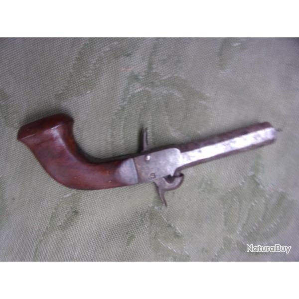 pistolet  percussion 18 cm