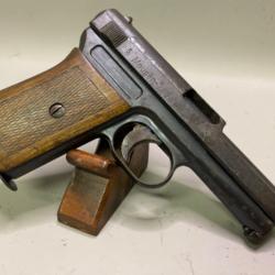 Pistolet Mauser modèle 1914 - Cal. 7,35 Browning