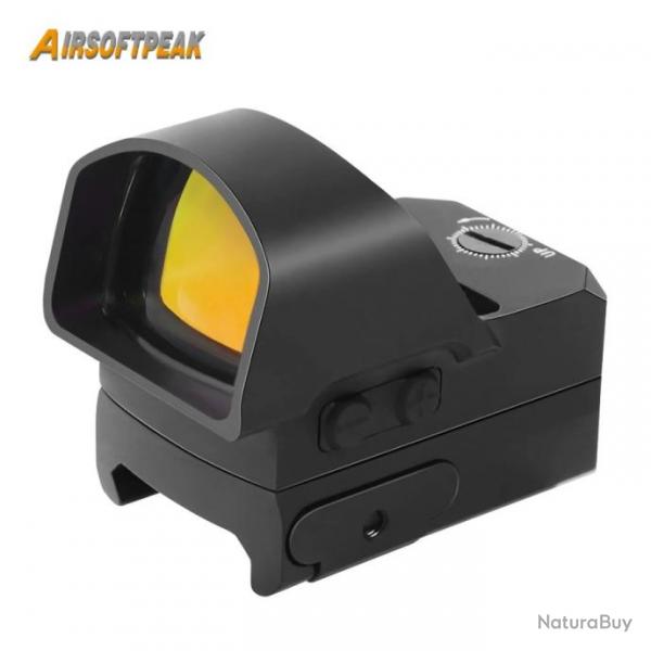 AirsoftPeak Viseur Point Rouge 2 MOA Rail 20MM Paiement en 3 ou 4 fois - LIVRAISON GRATUITE !!!