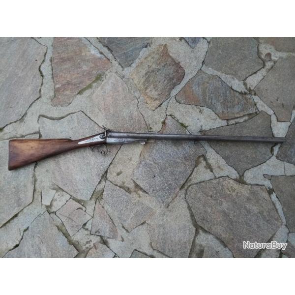 vend fusil de chasse  broche, canardire calibre 16/65,