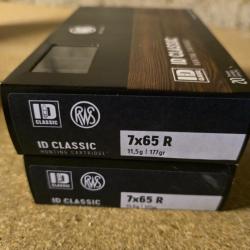 2 boîtes 7x65r rws id classic 11,5g