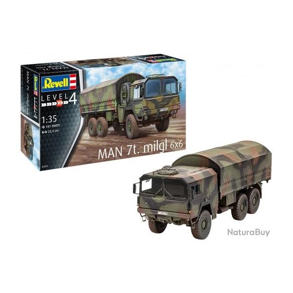 Maquette  monter - Man 7t milgl 6x6 1/35 | Revell (0000 3381)