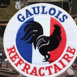 Gaulois réfractaire (85 mm ) à coudre ou à coller au fer à repasser ( coq)