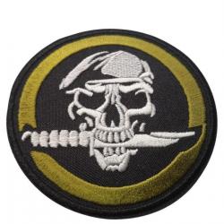 Patch brodé  Force Spéciale  Diamètre : 75 mm  à coudre ou à thermocoller